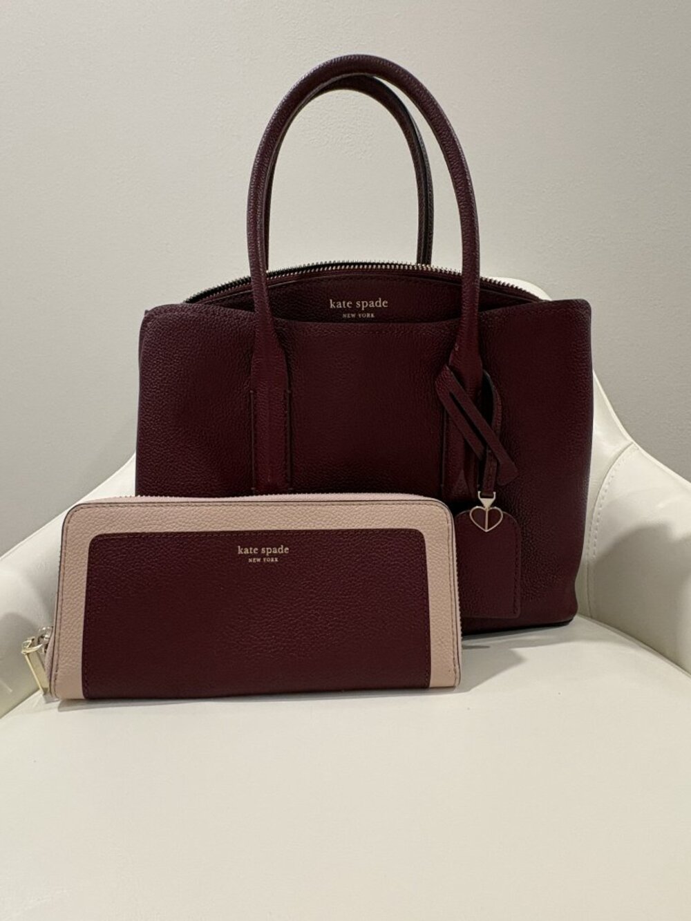Maroon Purse & Wallet - Picture 4 of 4